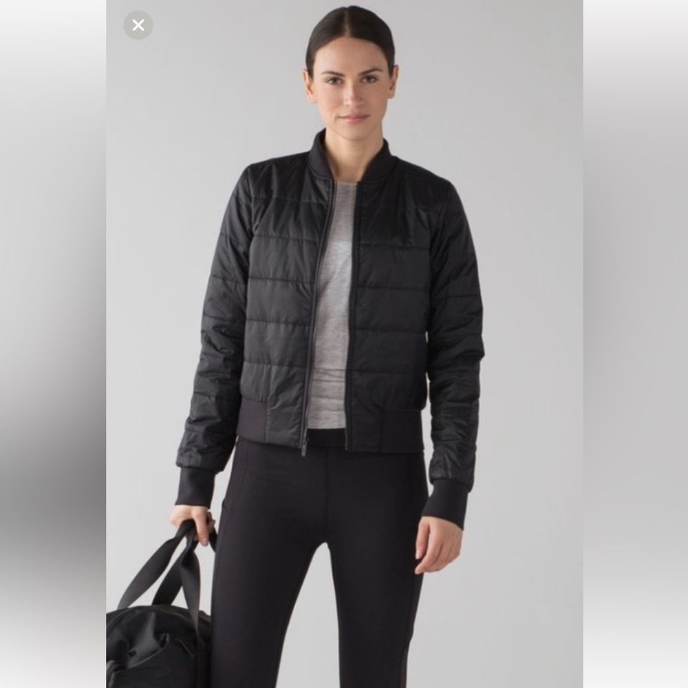 lululemon reversible bomber jacket